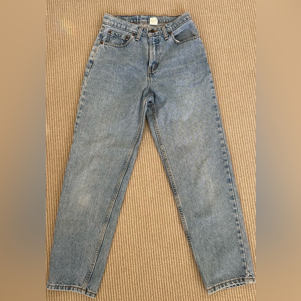 Vintage Levi’s 520 High Rise Tapered Jeans Made in Canada 100% Cotton